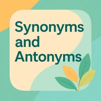 Synonyms and Antonyms App